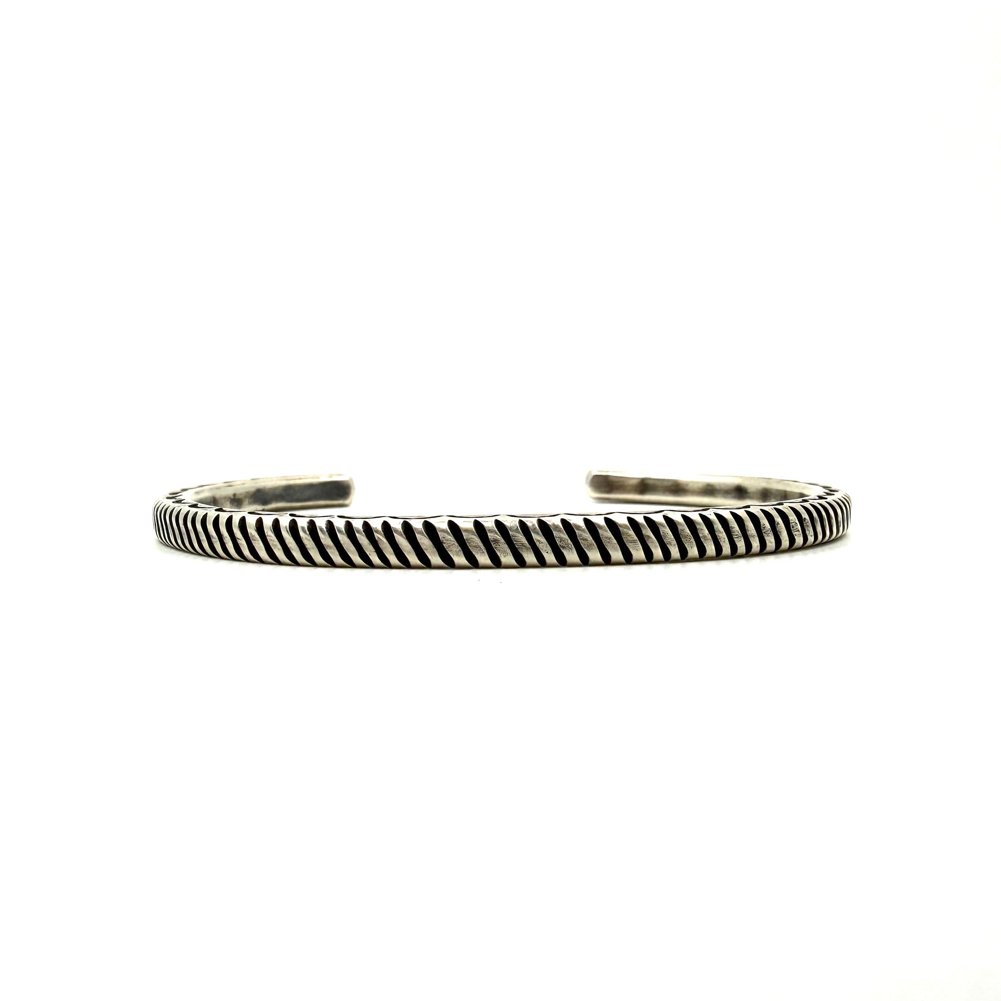 Coin Silver Stacker with Stamping