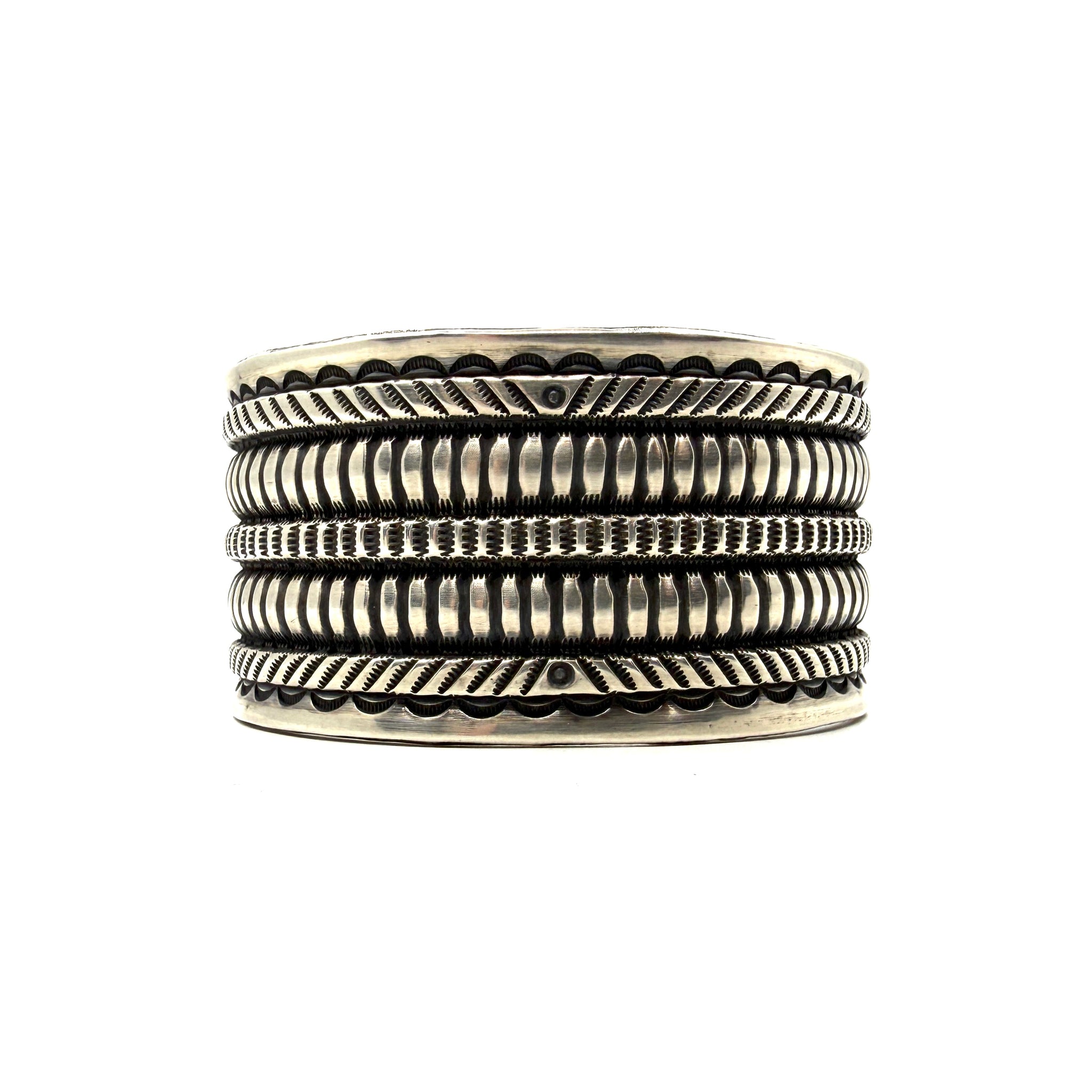 Heavy Coin Silver Ingot Bracelet