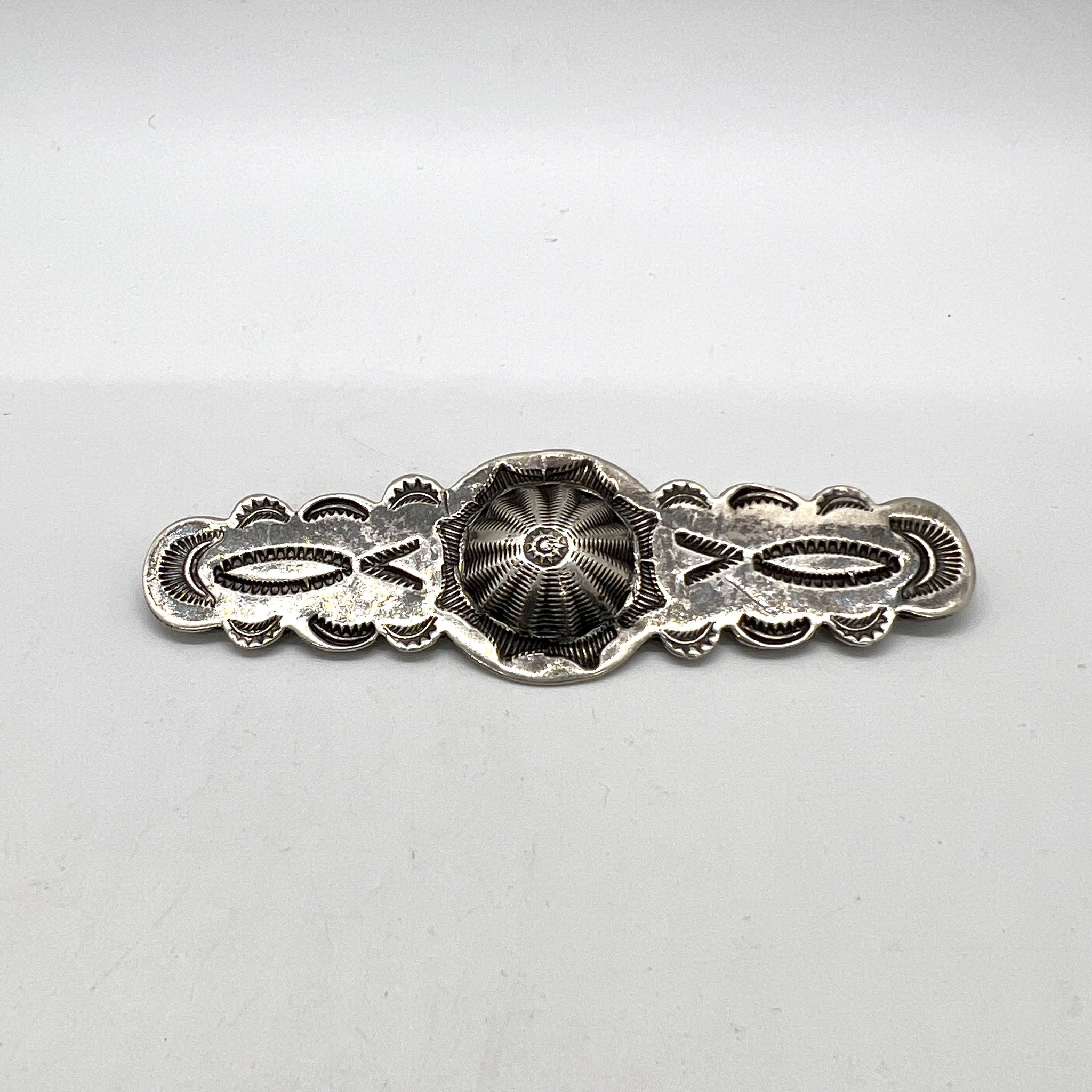 Vintage Navajo Repousse Pin