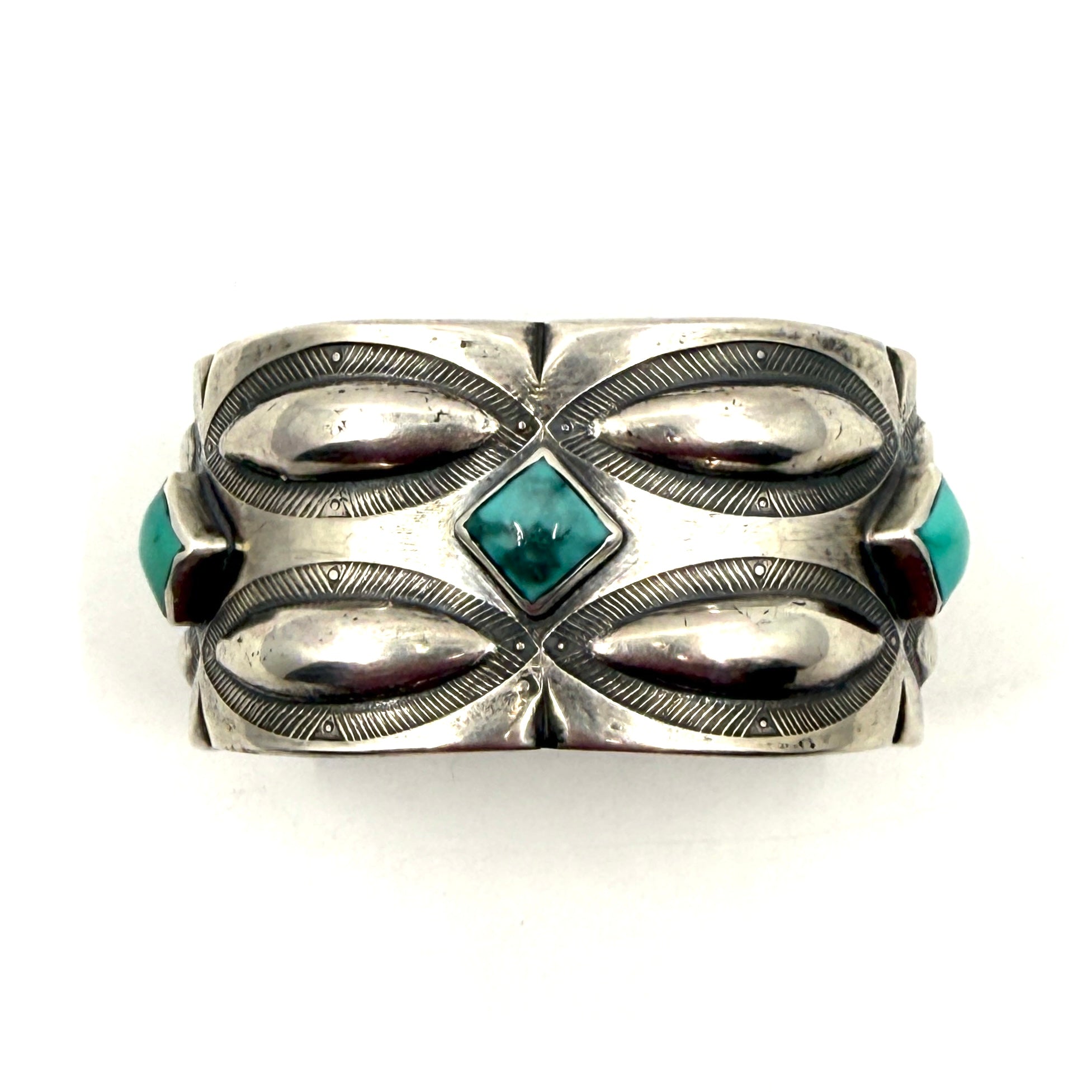 Fox Turquoise Bump Up Cuff