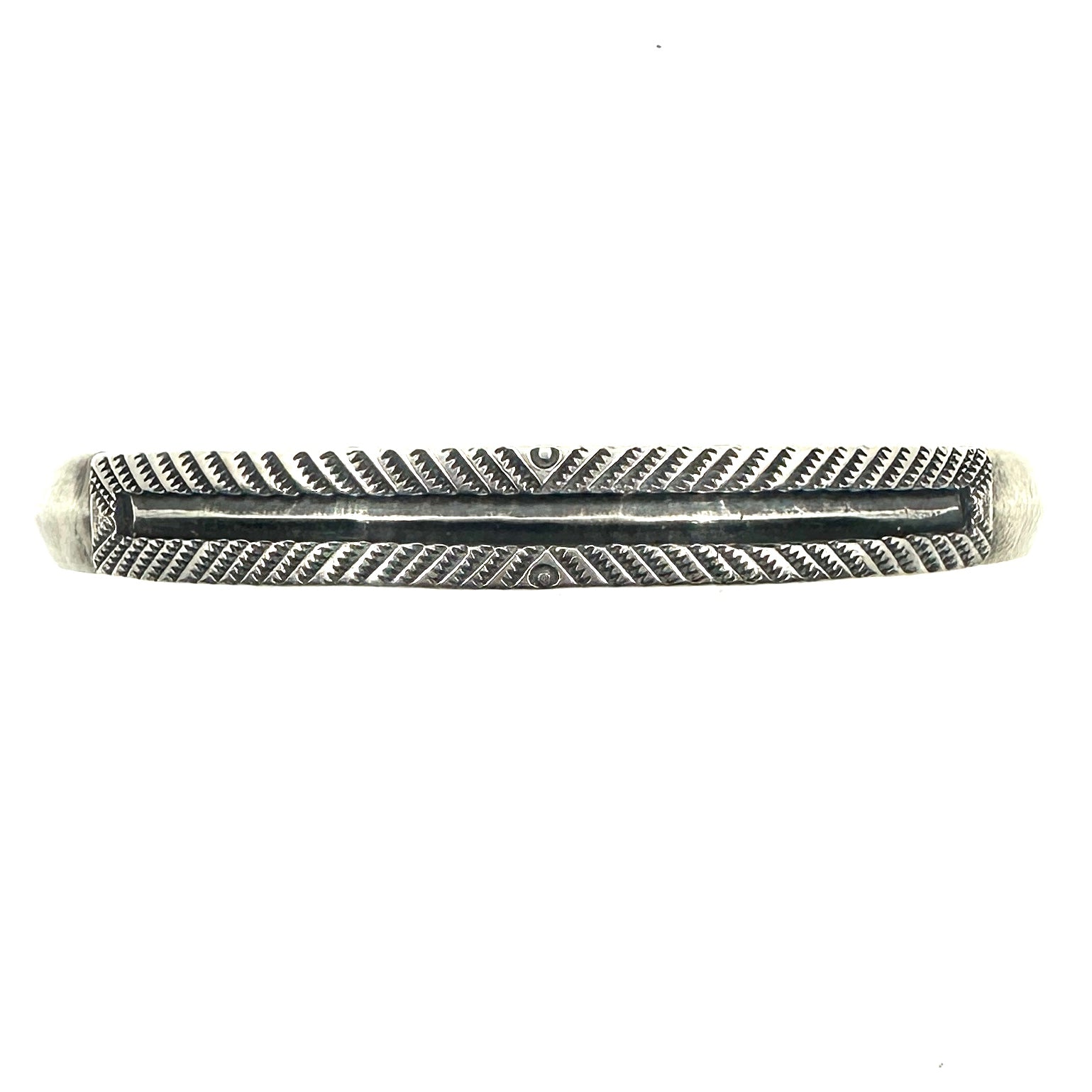 Coin Silver Flat Top Bracelet