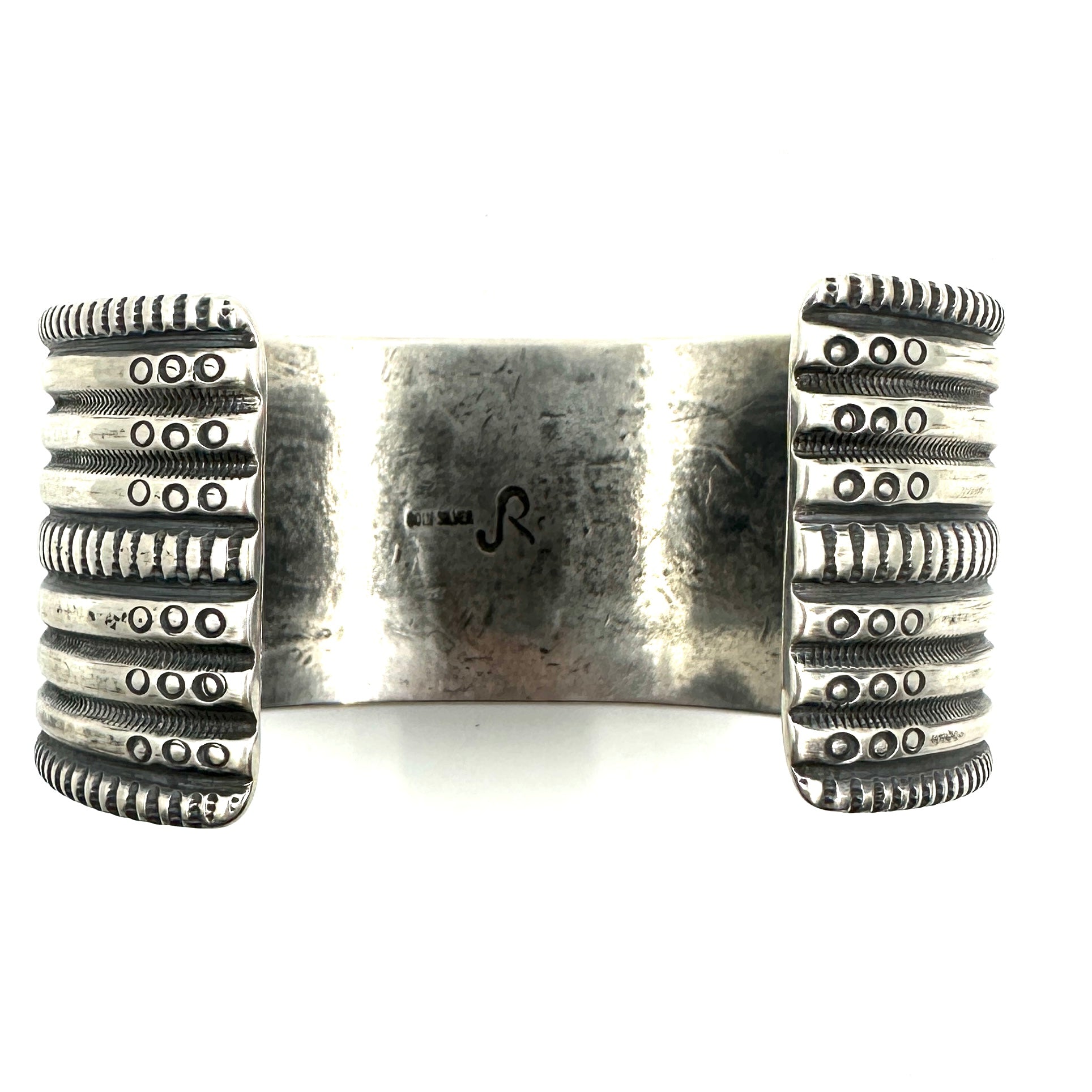 Three Rope Ingot Bracelet with Poquito Ridge Turquoise - Jesse Robbins ...