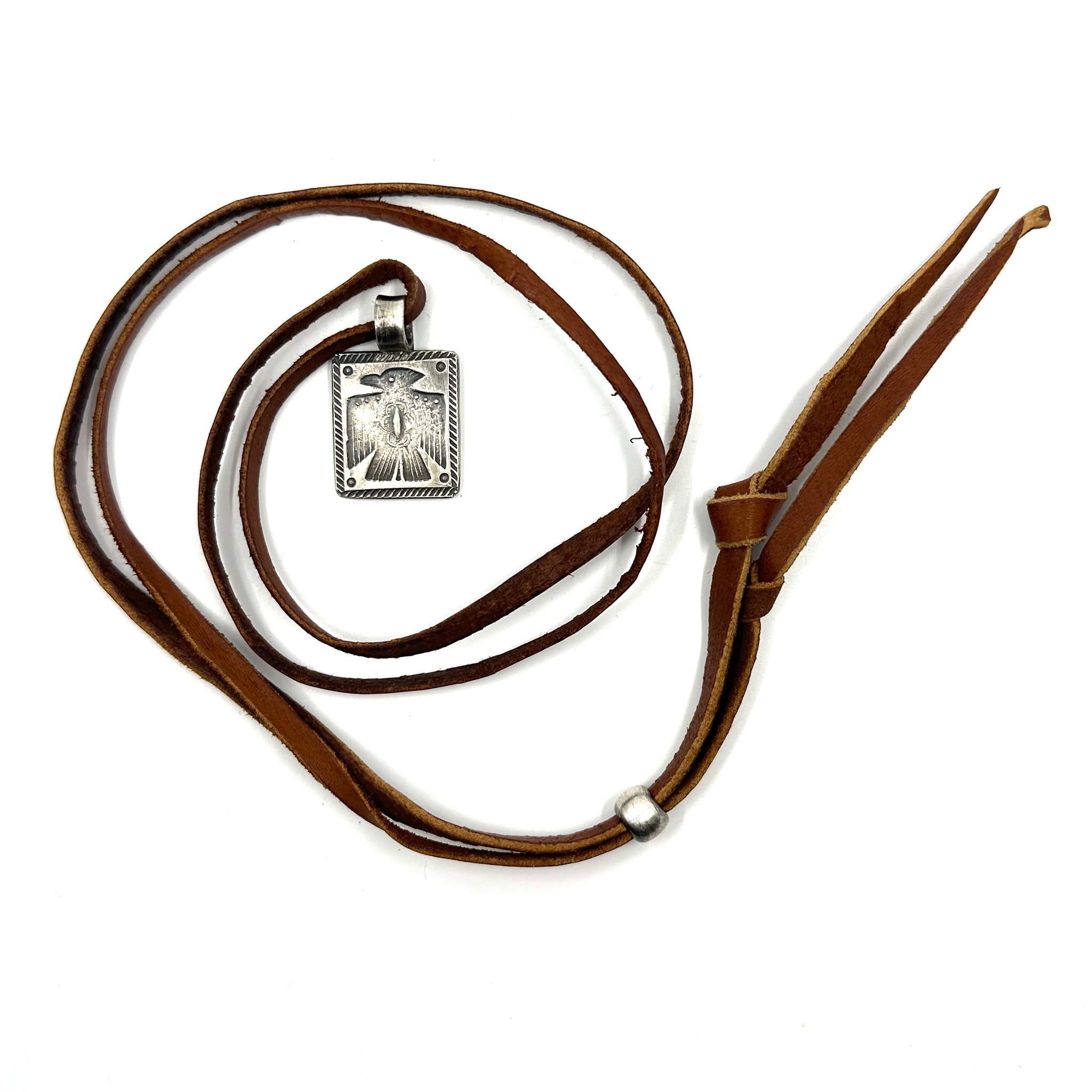 Silver Thunderbird Pendant